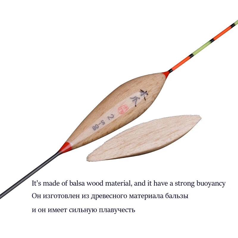 

3pcs/lot Popular Balsa Fishing Floats Shallow Water Buoy 1-3# Bite Indicator Bobber Fishing Accessories Tools Tackle Accessories