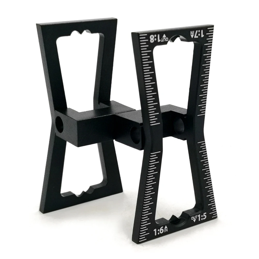 Шаблонный маркер из алюминиевого сплава для Ласточкина хвоста измеритель