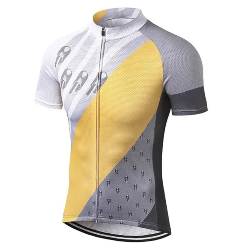 Zipper Short Sleeves High Quality OEM Team Design Men Short Cycling Custom Color Sublimation Printing Bike Jersey With Pocket