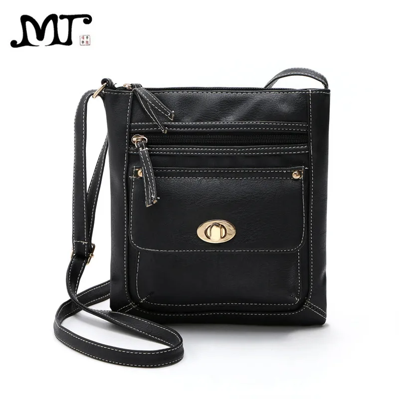 MJ кожаная сумка мессенджер повседневные женские сумки через плечо брендовые