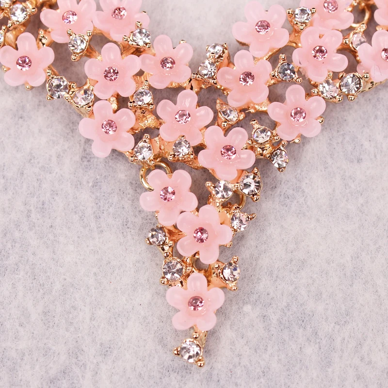 Комплект из колье и серёг в богемном стиле|Ювелирные наборы| |