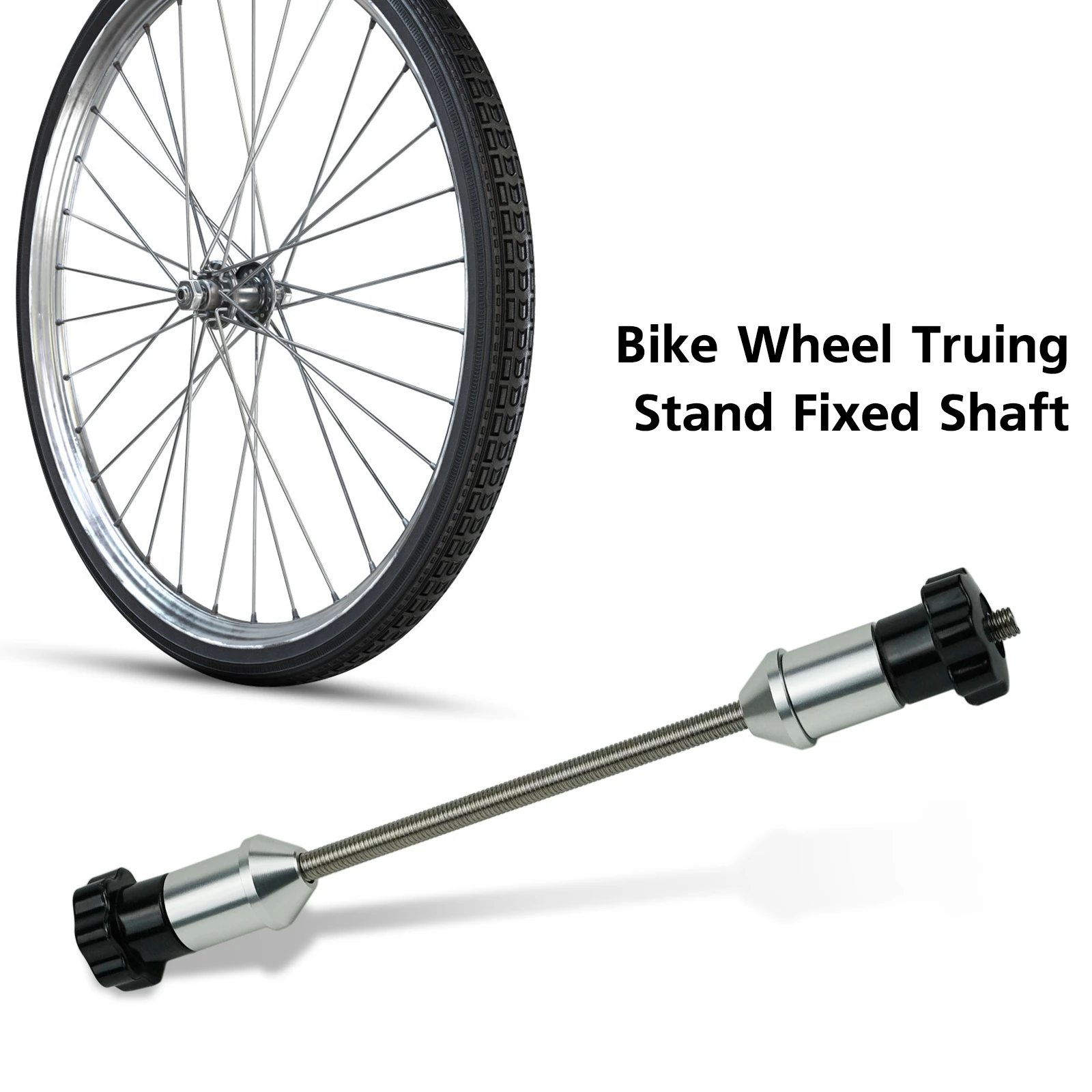 

Bike Wheel Truing Stand Platform Up Mechanic Shaft 12/15/20mm Bicycle Hub Fixed Shaft Rod Bike Repair Tools