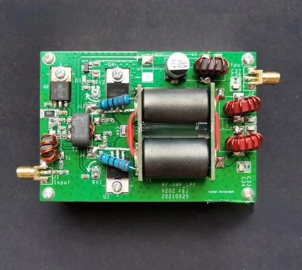 

(Parts) 45W 3-28MHz Ssb Linear Band Filter High Frequency Power Amplifier Wireless Power Transmission