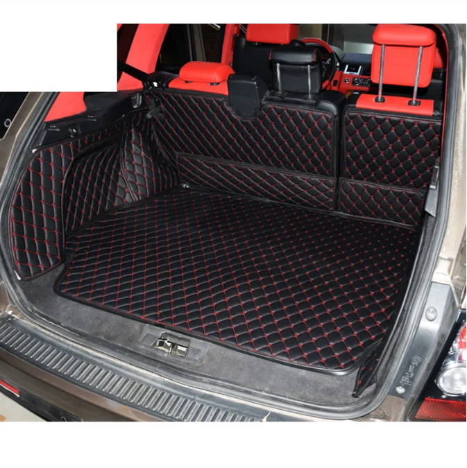 

Кожаный 3D коврик для багажника автомобиля, подкладка для груза для Range Rover Sport L320 2005 2006 2007 2008 2009 2010 2011 2012 2013, аксессуары