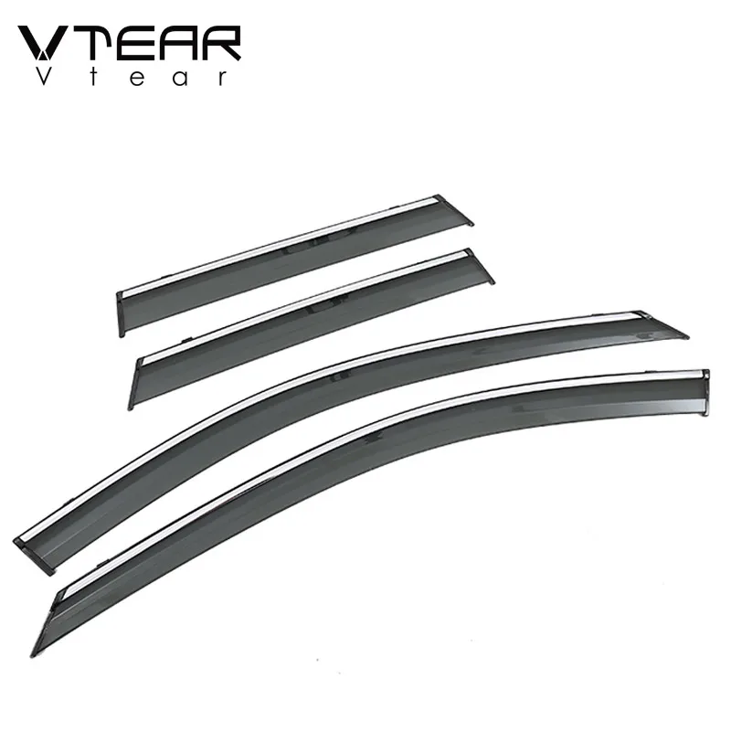 

Vtear автомобильный козырек для окна ветрозащитные стекла дефлекторы дождевики для окна дождь солнцезащитные козырьки внешние аксессуары для Volvo XC60 2022