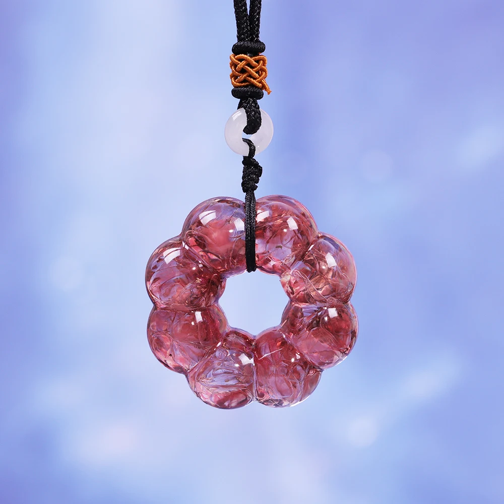 Цветок жизни ожерелье для женщин Orgonite кулон энергии с украшением в виде