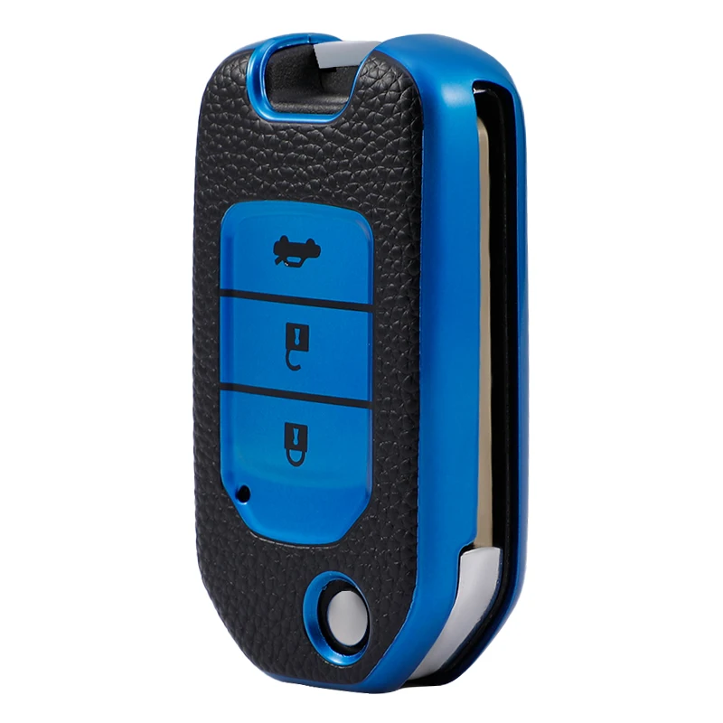 

Soft Tpu Car Remote Key Case Cover For Honda Civic HRV Crv XRV Crider Odyssey 2015-2018 Remote Key Protection Fit Carbon Release