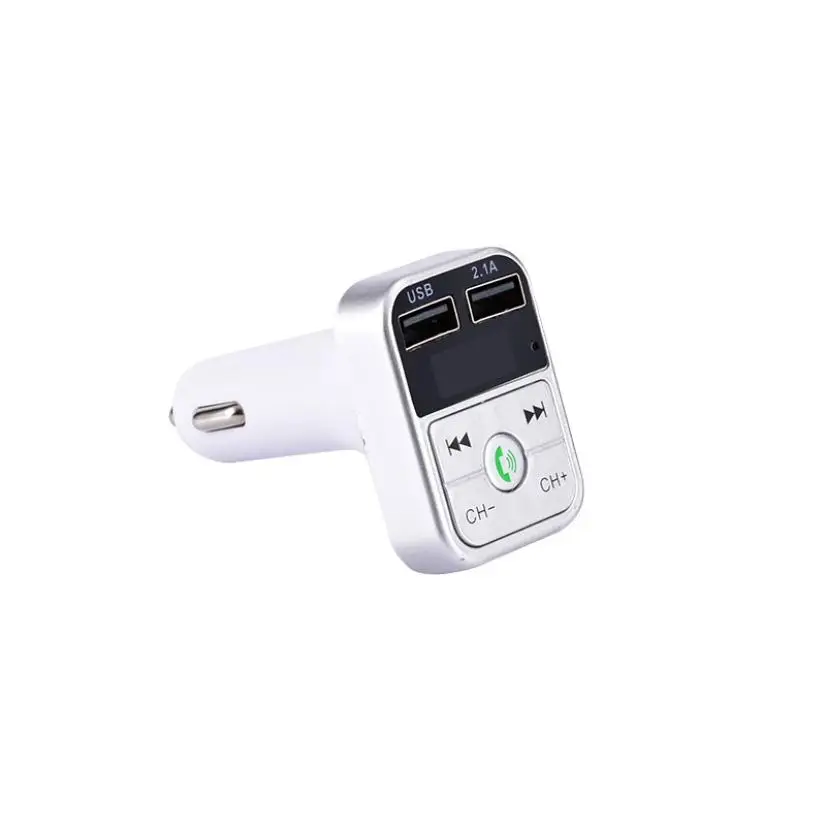 Handsfree transmisor fm bluetooth автомобильный комплект fm-радио Передатчик Автомобильный mp3 плеер USB зарядное устройство Быстрая зарядка мобильный телефон модулятор