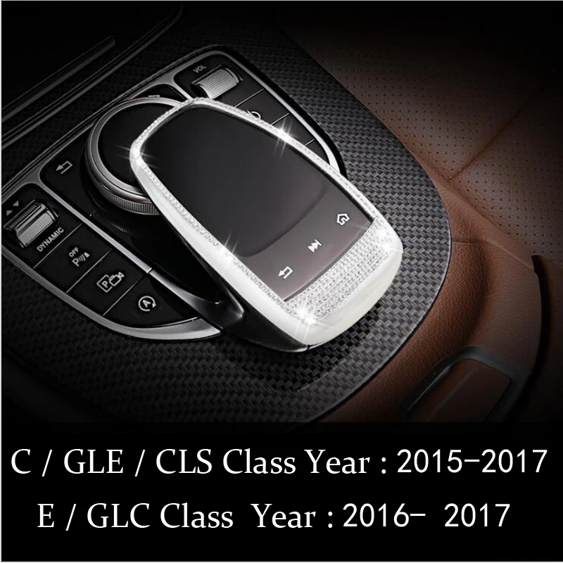Тачпад для автомобиля с управлением мышью рамка наклейка Стайлинг Mercedes Benz C E Class