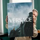 КартинаВерсаче красочная Картина на холсте, современный домашний декор комнаты