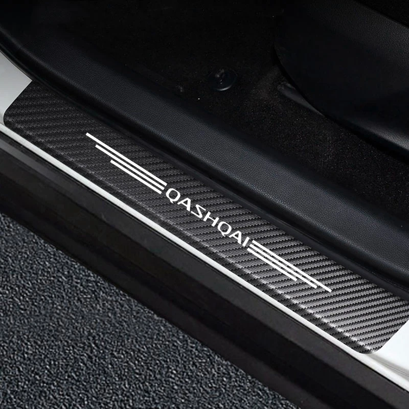 Спортивный автомобиль двери наклейки на пороги для Nissan Qashqai Автомобильная