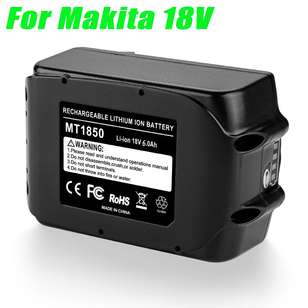 Сменный аккумулятор Makita 18 в 6 Ач совместим с BL1840 BL1850 BL1860 BL1815 BL1820 BL1830 | Электроника