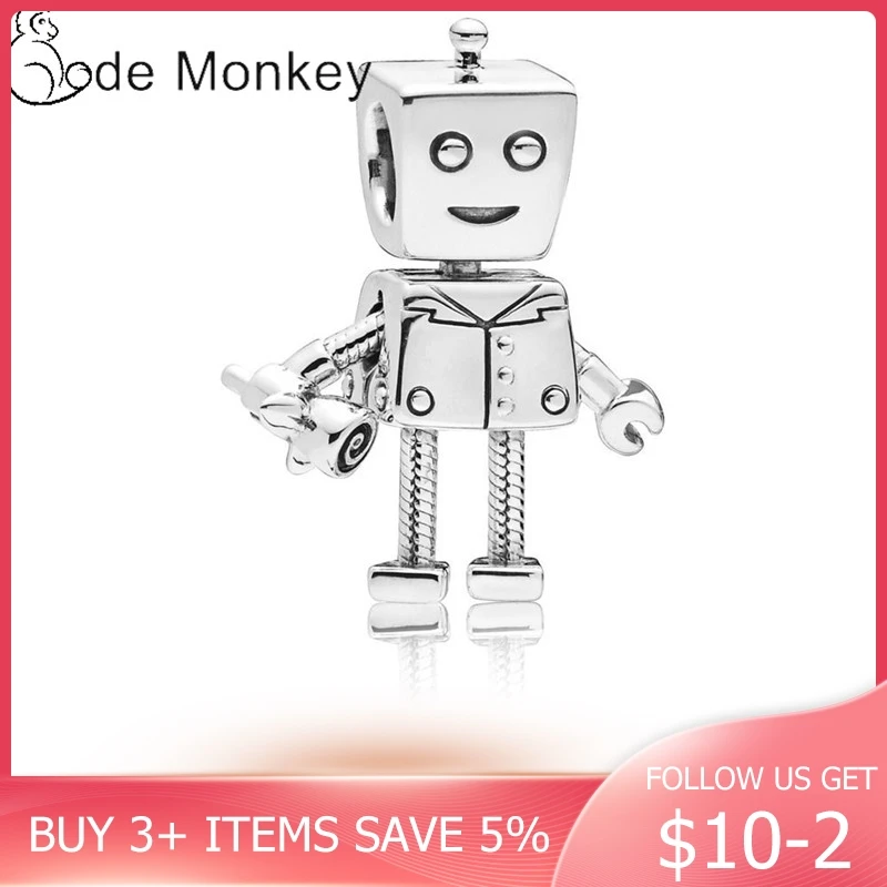 CodeMonkey новинка 2020 маленький робот бисер подходит для оригинального дизайна