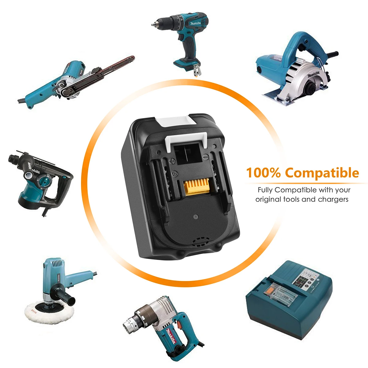 Перезаряжаемые литиевая батарея для Makita BL1830 18V 9000Ah 2 предмета спортивный костюм сверла заменить для BL1815 BL1860 BL1840 194205-3