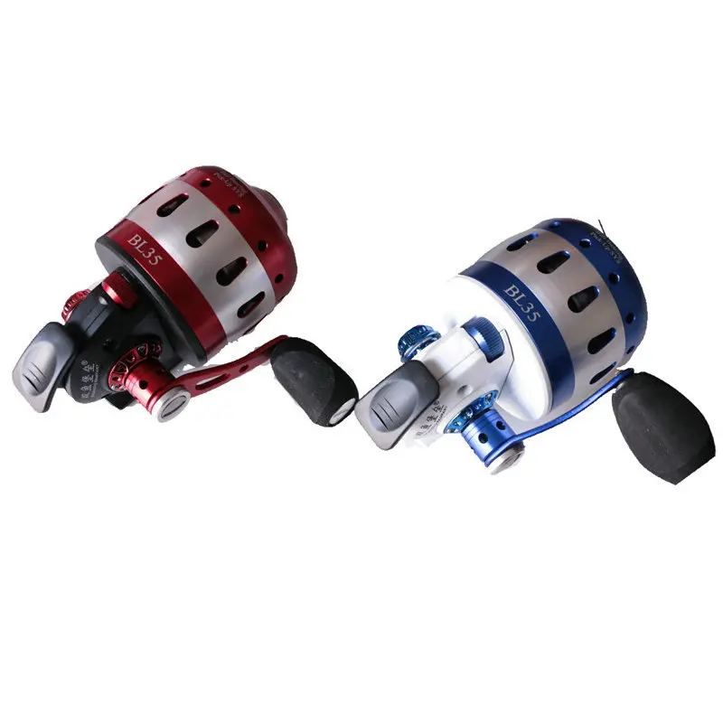 

Рыболовная катушка, 6 + 1BB, BL35, закрытая металлическая катушка аксессуары для катушек, для ловли карпа на открытом воздухе с браслетом 5 #, леск...