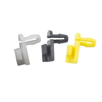 ke li mi 100 pcs high quality door lock rod plastic wires clips yellow black white car fastener rivets