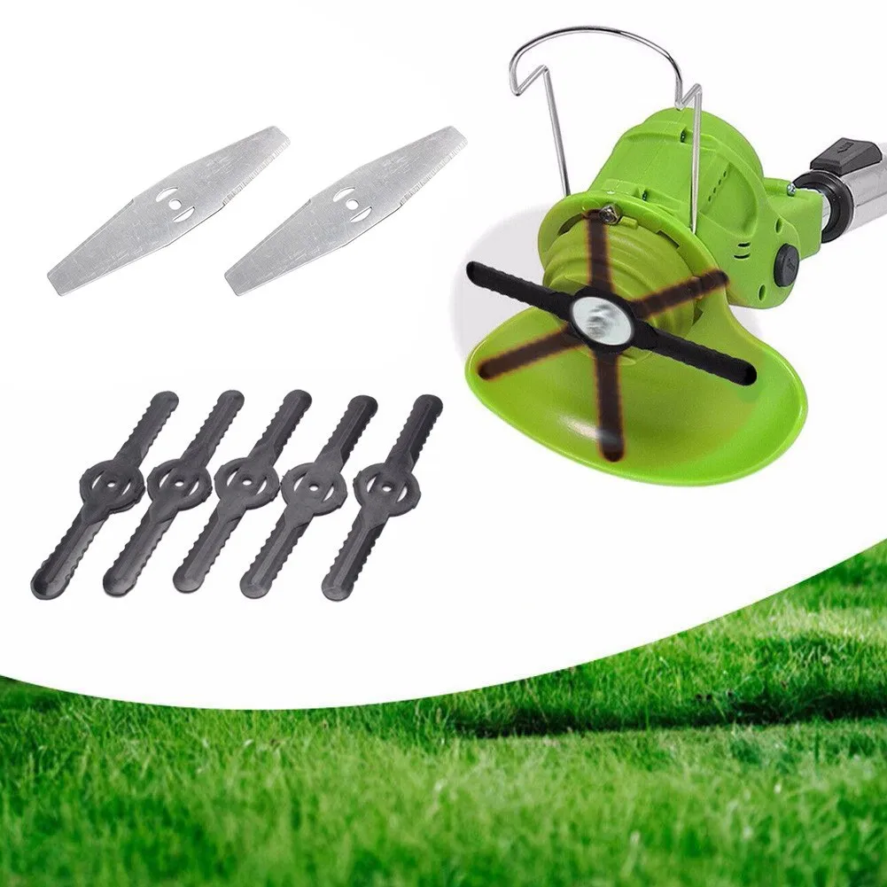 

Steel + Plastic Grass Trimmer Blades Brush Cutter Blades Grass Trimmer