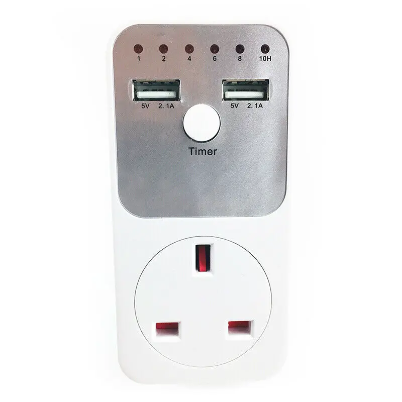 Таймер обратного отсчета ЕС США Великобритания USB таймер переключатель