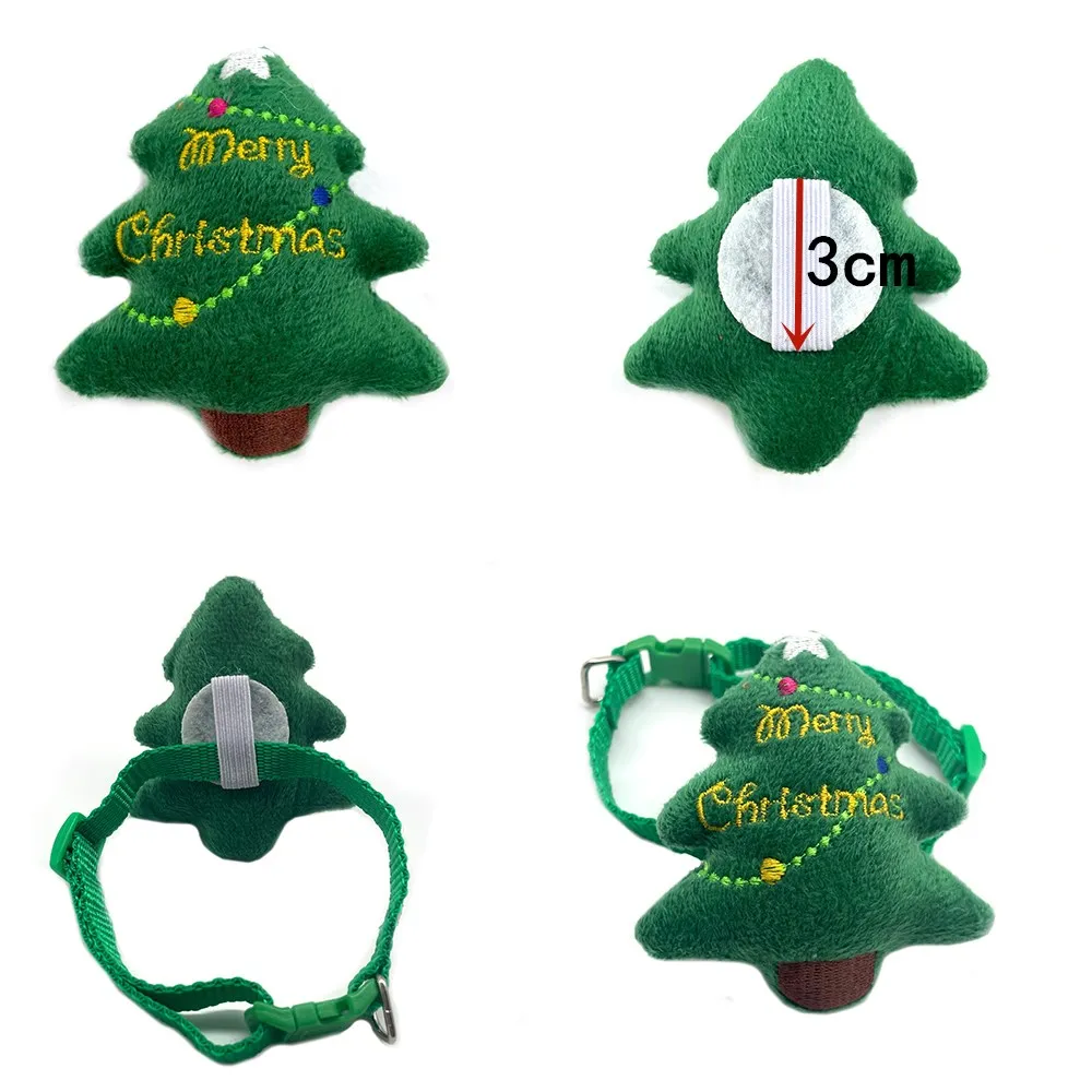 50/100pc Christmas Dog Accessories Removable Bow Tie Collar Deer Santa Style Small Bowtie | Дом и сад