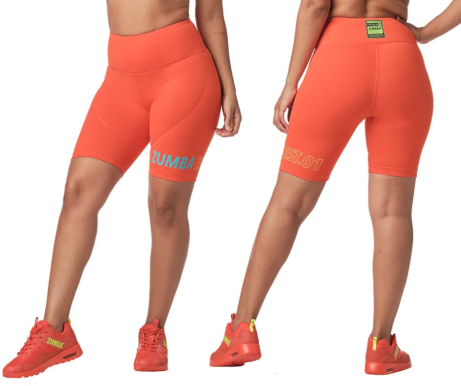 

new arrival ZUMBA running pants trousers women bottoms Next Level shorts 1307