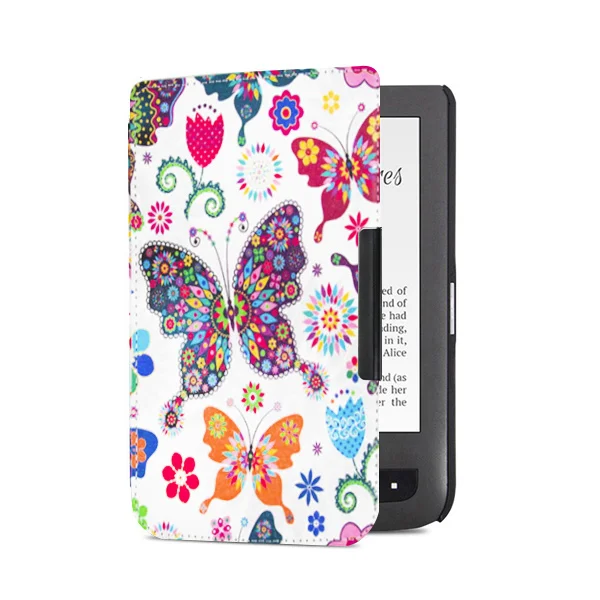 PB624 SY CSHD Высокое качество кожаный чехол для Pocketbook basic touch lux 2 614/624/626/640 touch lux 3 pocketbook электронная читалка чехол - Цвет: PB624 SY CSHD