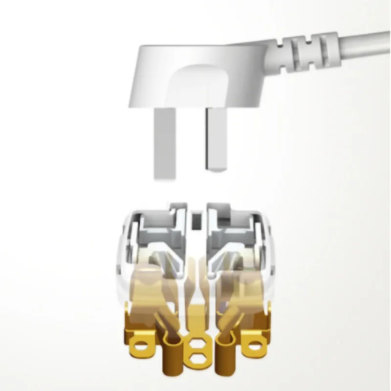 Универсальный адаптер Великобритания США AU в ЕС AC Разъем питания Usb smart для