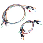 Трос безопасности, стальной трос, 50 см, для спорта на открытом воздухе, велосипедный замок, велосипед, самокат, защита, багаж