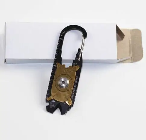 20 в 1 уличный Многофункциональный походный органайзер для ключей Набор отвертка