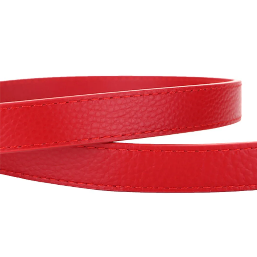 

Women Fashion Design Wide Leather Belt Buckle Free Waist Band Dress Decoration