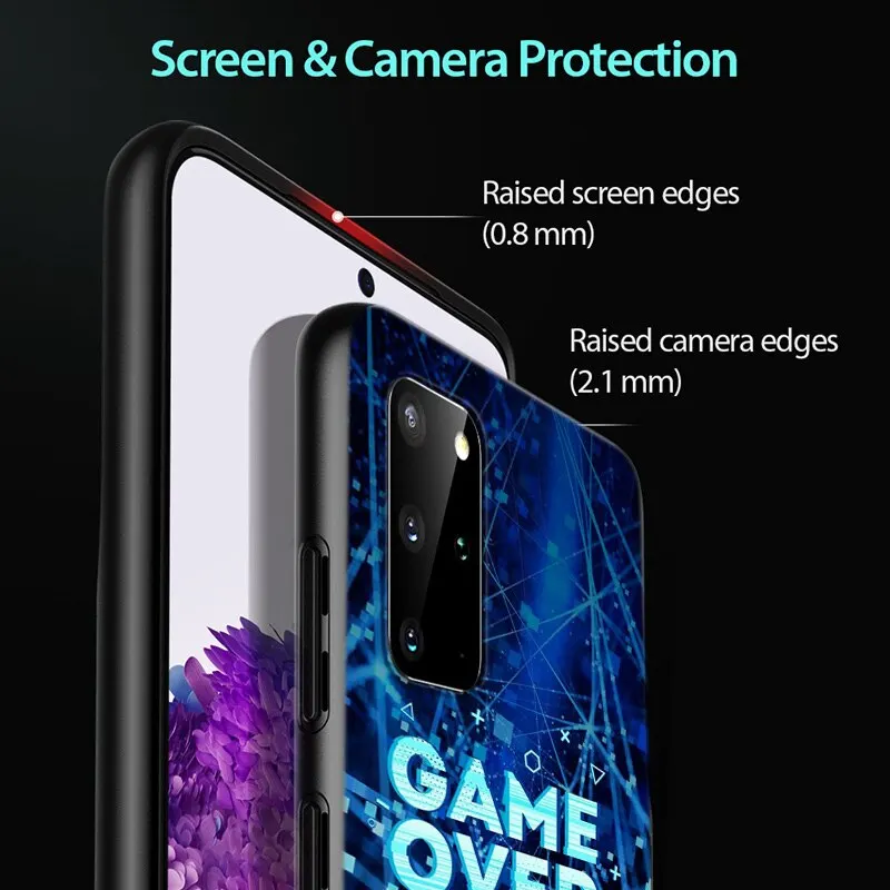 

Hot I am fine Game over for Samsung Galaxy A12 S20 FE Plus Ultra Note 10 Lite A91 A71 A51 A42 A21S 5G Phone Case