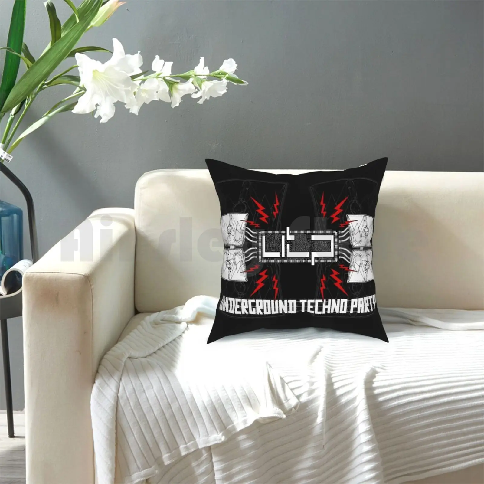 Utp Logo Fk _ одна Подушка Чехол напечатанная домашняя мягкая фотообложка с логотипом
