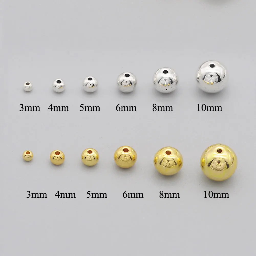 Бусины-шарики для изготовления ювелирных изделий 3-10 мм | Украшения и аксессуары