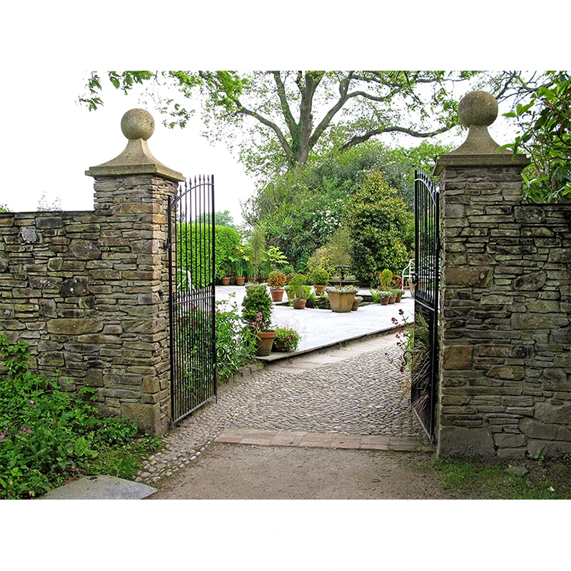 Nitree Винтаж сельских реквизит фон для фото-студии с Лестницы пейзаж Manor фотосъемки