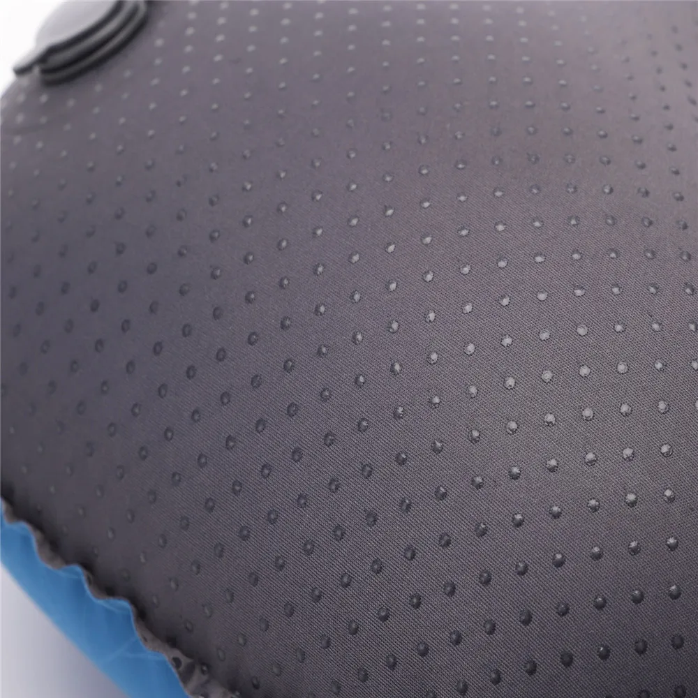 Портативная дорожная воздушная подушка надувная двухсторонняя флокирующая для