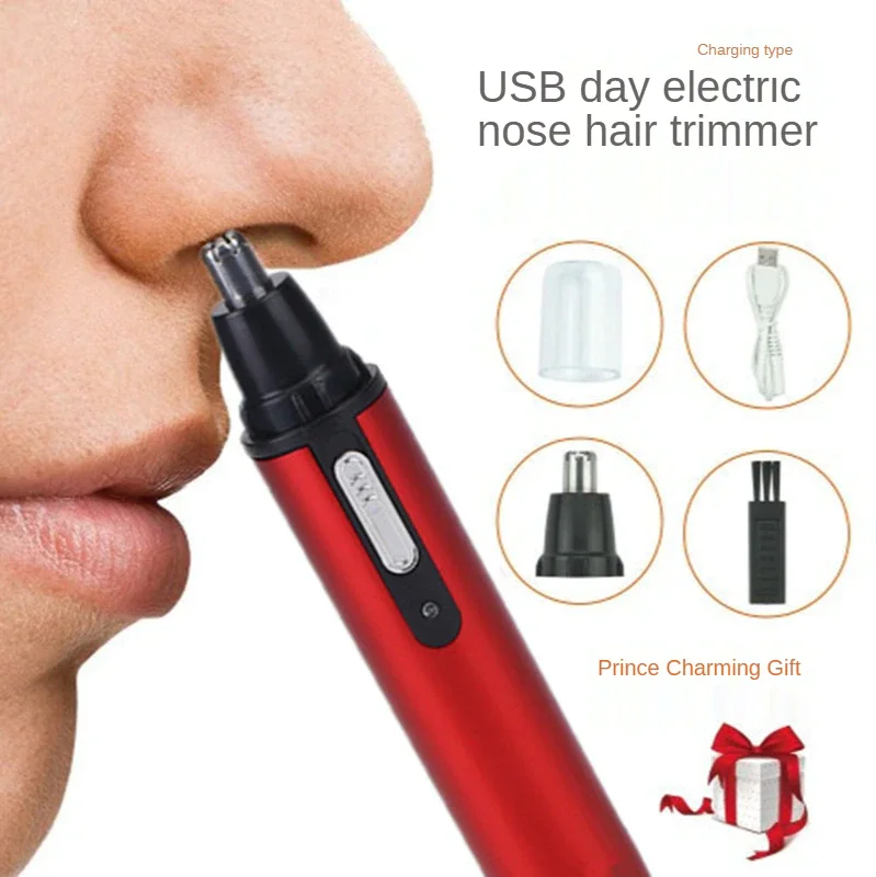 

Shaving Safety Face Care Nose Beard Cleaning Machine Ear Nose Hair Trimmer Clipper Electric for Men Women Hair Removal Painless