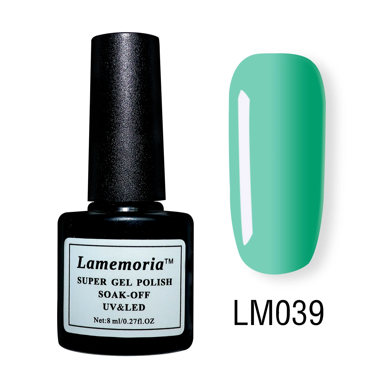 LM039 Lamemoria Гель-лак для ногтей 8 мл фиолетовый красный черный серый замачиваемый УФ Гель-лак клей маникюрный лак Инструменты для дизайна ногтей - Цвет: LM039