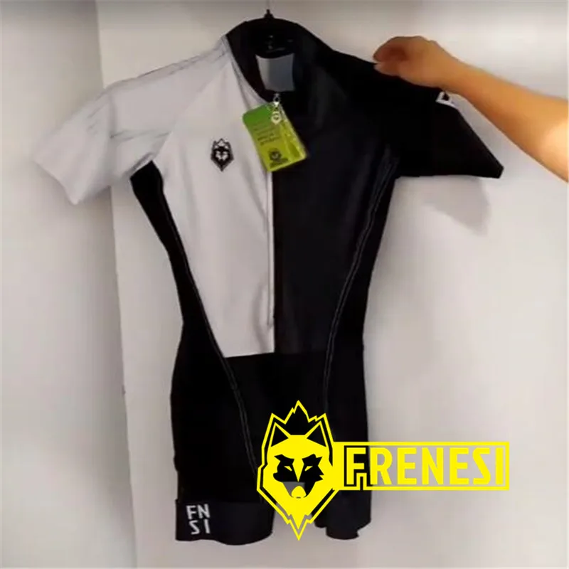 

Triathlon Clothing Women's Frenesi Sport Swear Jumpsuit Cycling Jersey Suit Bicycle Skinsuit Roupa Ciclismo Bike Team Tights Kit