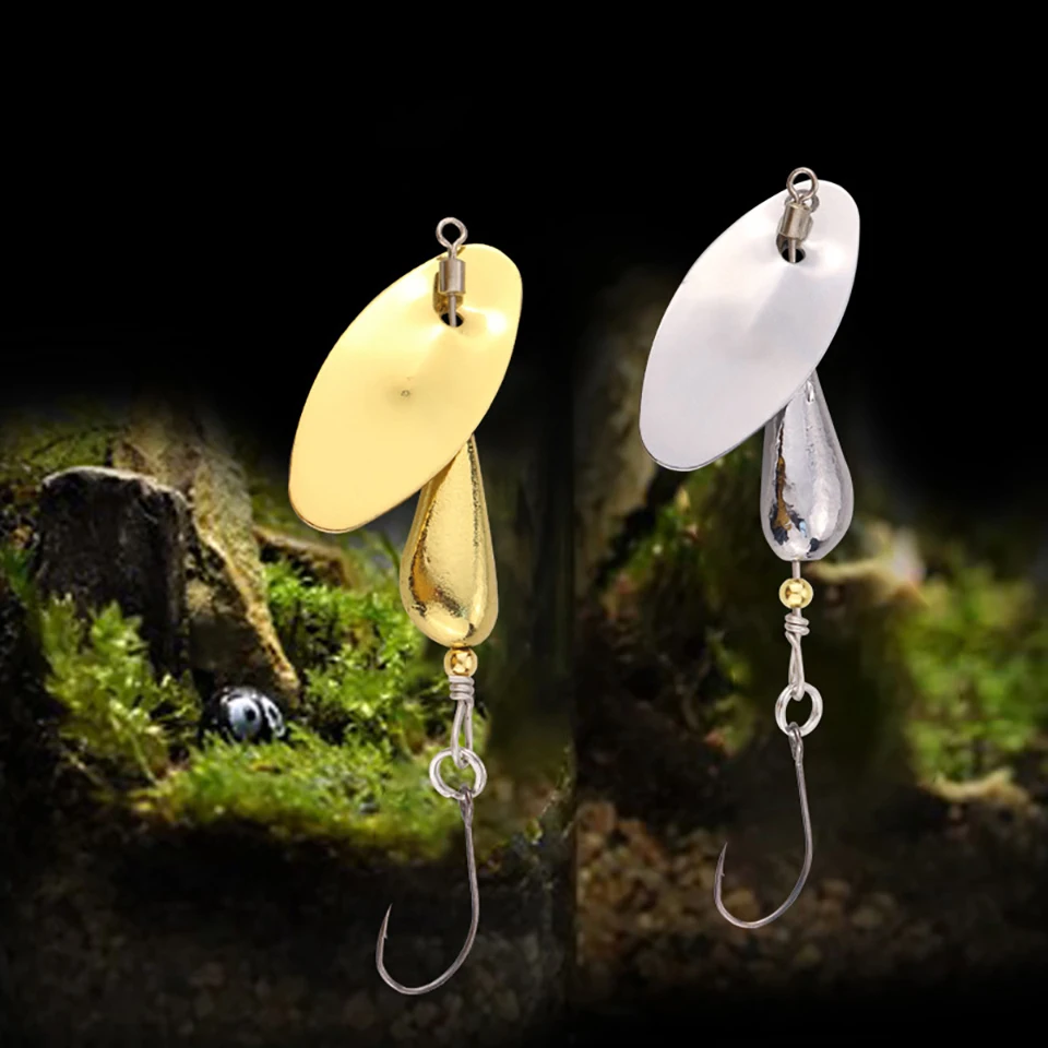 WALK FISH искусственная вращающаяся блесна 3 2 г/6 8 г металлическая приманка с