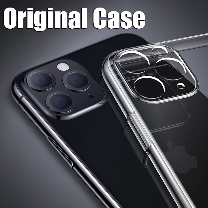 Оригинальный силиконовый чехол для Iphone Se 2020 прозрачный мягкий 11 Pro Xs Max Xr X 8 7 6s 6 Plus 5