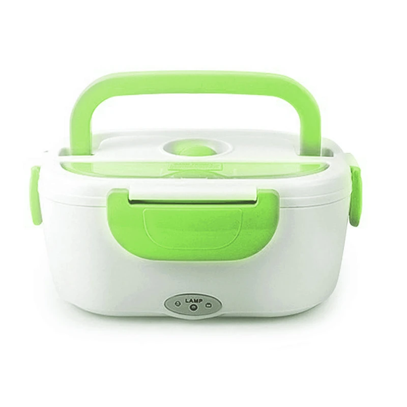

TENBROMAN Electric Heating Home & Car 12V 220V Plug-in Lunch Boxes plastic or steel Food Container Portable Dish Bento Box