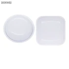 КруглыйОвальныйКвадратный светодиодный влагостойкий потолочный светильник, водонепроницаемый потолочный светильник для ванной комнаты IP65, 15 Вт 20 Вт, садовый светильник для двора