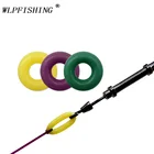 WLPFISHING 50 шт.лот, рыболовная релейка, уплотнительное кольцо, размер S M L, защитная рыболовная леска и удилище, рыболовные аксессуары, снасти