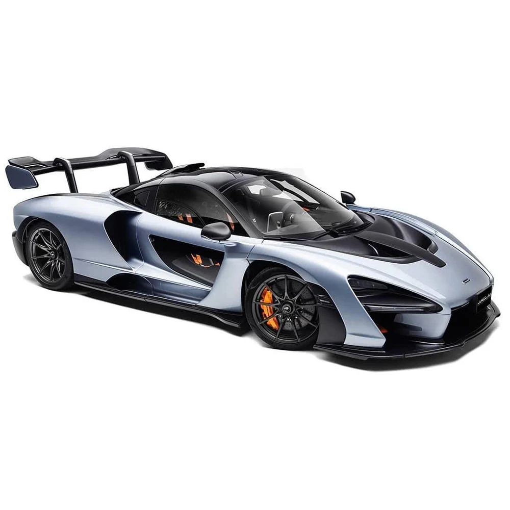 

1:32 Diecast Alloy McLaren Senna Sports Car Model Toy Simulation Vehicles With Sound Light Pull Back Supercar Toys For Children