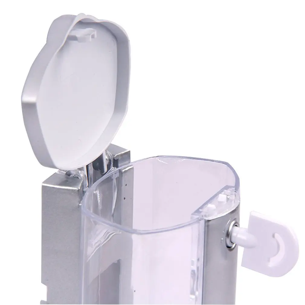

Liquid Soap Dispenser Single Head Wall Mount Shower Bath Washing Lotion Soap Shampoo Dispensers for Kitchen Bathroom