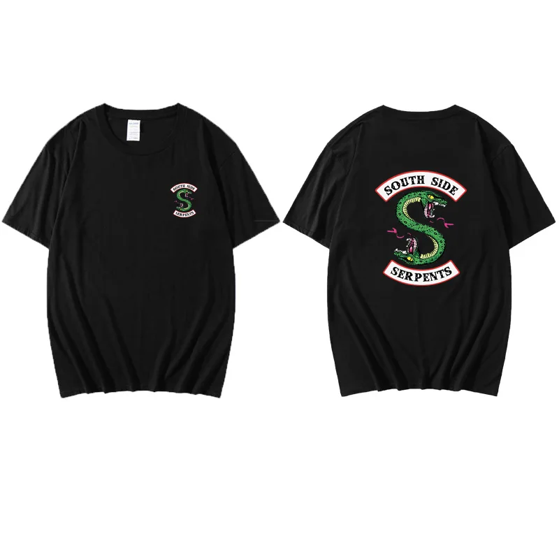 Футболка мужская хлопковая в стиле Харадзюку уличная одежда аниме топ хип-хоп с