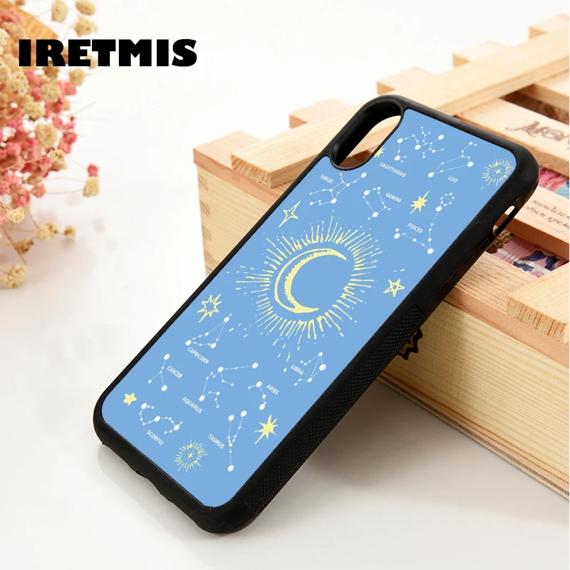 Iretmis 5 5S SE 6 6S Мягкий ТПУ силиконовый резиновый чехол для телефона iPhone 7 8 plus X Xs 11 Pro Max