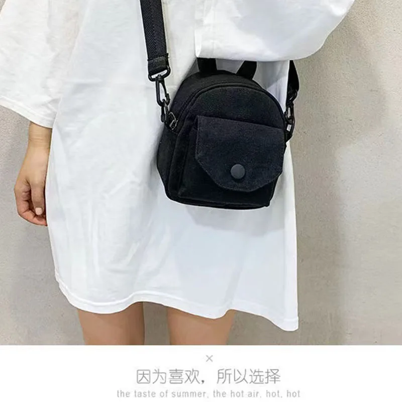 

Super lady canvas bag fire hip-hop joker single shoulder bag