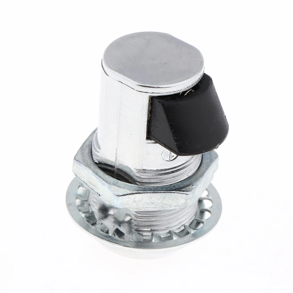 

1 Piece Zinc Alloy Push to Close Latch With Key for Boat and Motorbike Glovebox