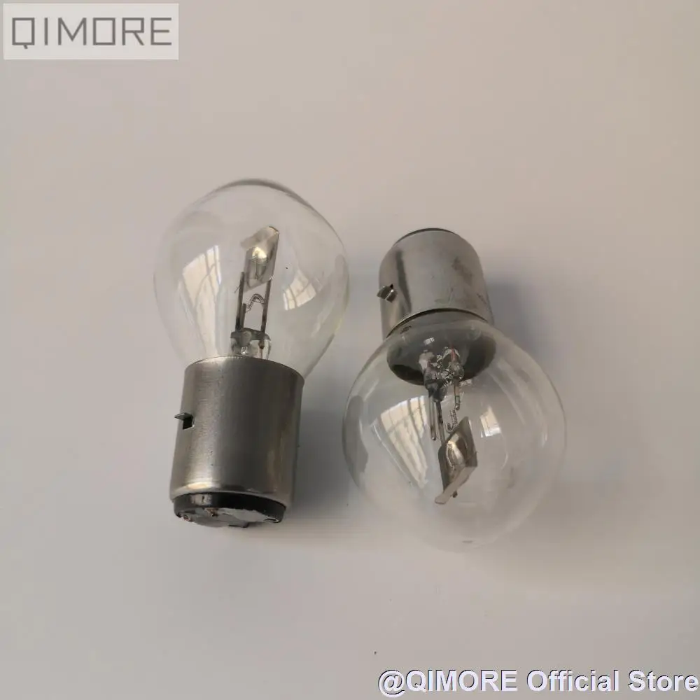 2 шт. лампа для скутера мопеда мотоцикла S2 B35 BA20d 12 в 35/35 Вт|bulb ba20d|bulb 12vbulb 12v 35w |
