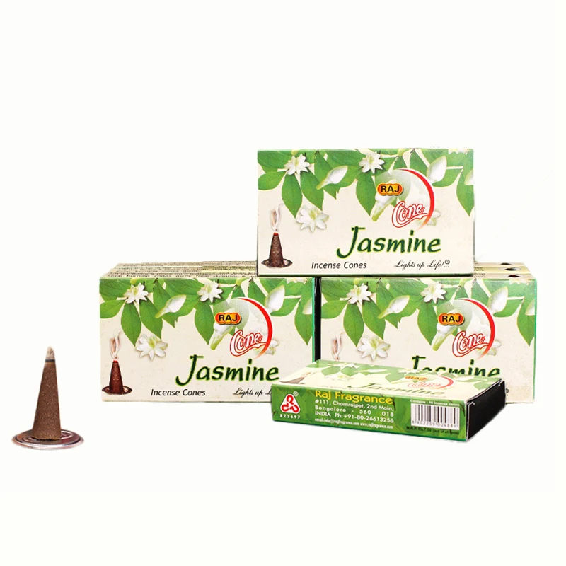 Ароматы для дома ручная работа индийские Ароматические конусы из жасмина башня